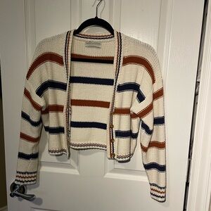 Urban Outfitters Multicolor Striped Cardigan